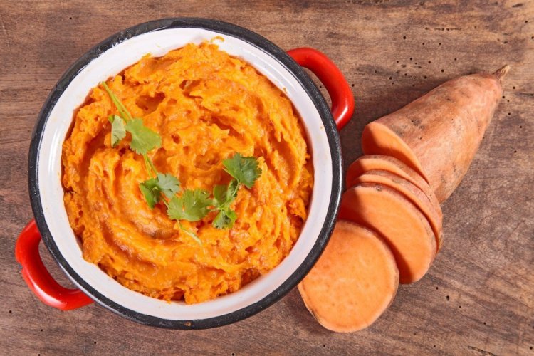 Puré de boniato