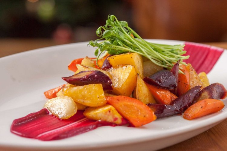 Roasted Root Vegetable Salad