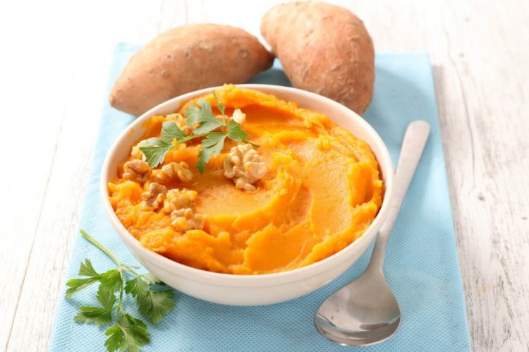 Pumpkin and Sweet Potato Puree