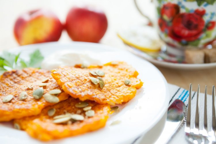 Pumpkin and Apple Fritters