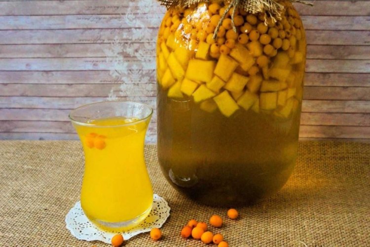 Pumpkin and Sea Buckthorn Compote