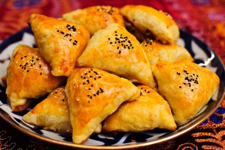 Lenten Pumpkin Samosa