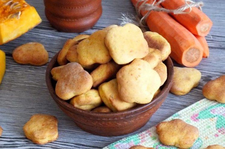 Pumpkin and Carrot Cookies