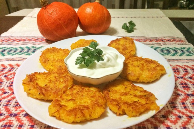 Pumpkin and Vegetable Patties