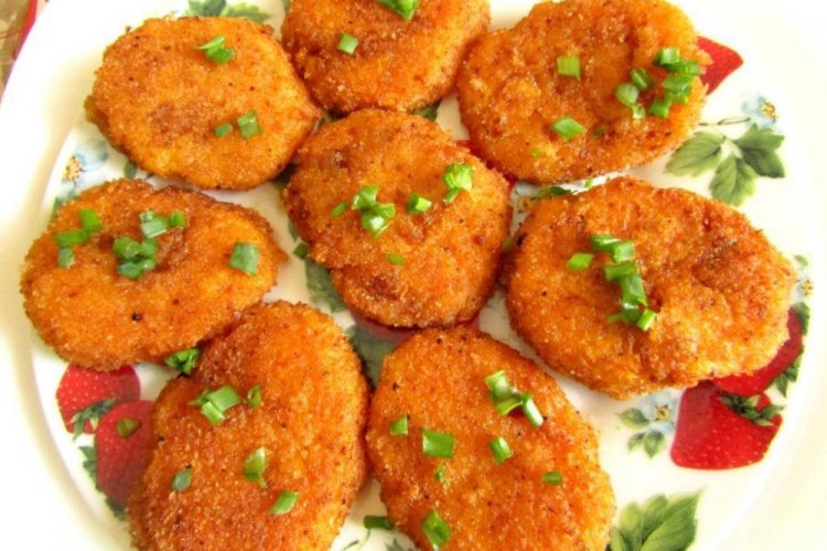 Pumpkin Patties with Corn Flour