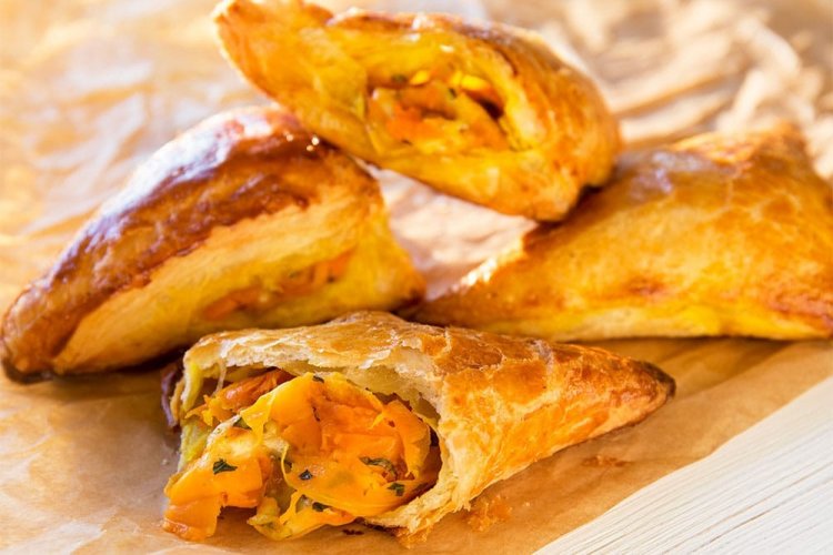 Pies with Pumpkin and Onion