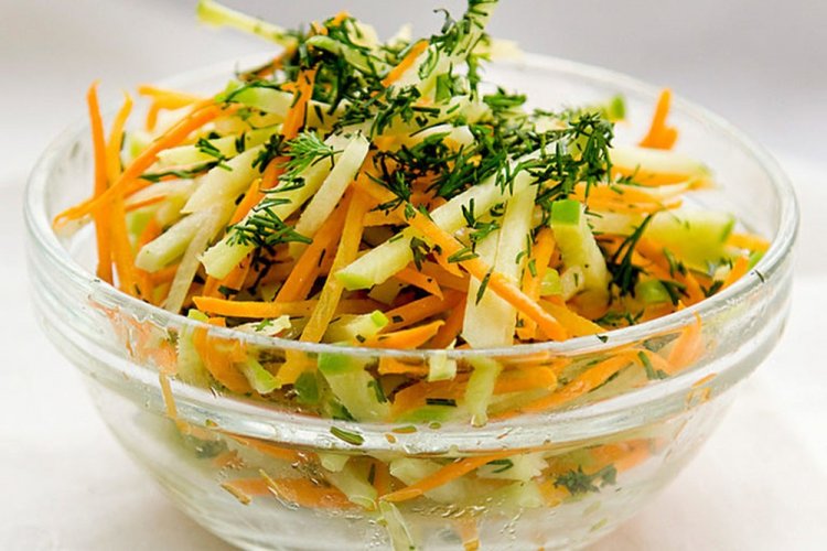 Pumpkin and Jerusalem Artichoke Salad