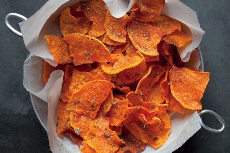 Microwave Pumpkin Chips