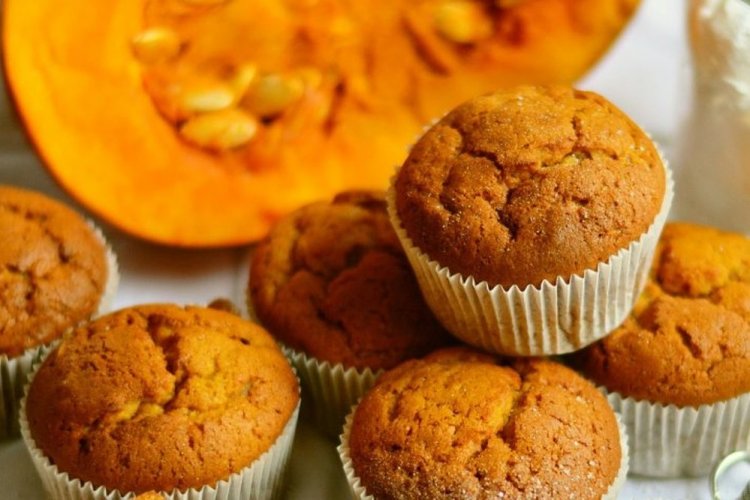 Pumpkin Muffins with Banana
