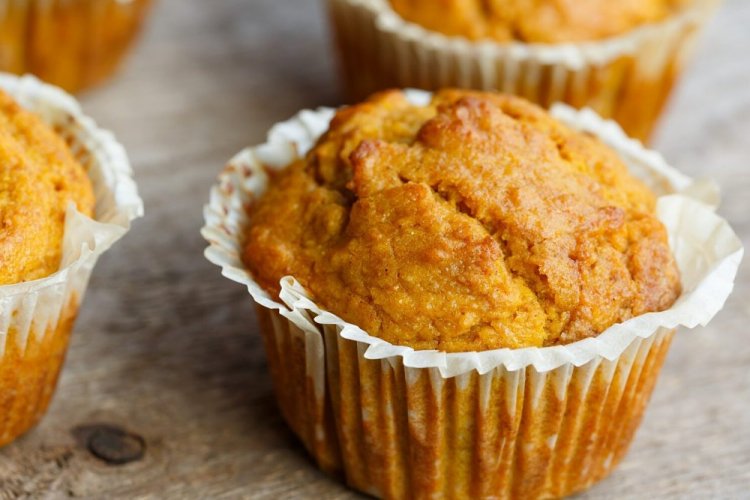 Pumpkin Muffins with Kefir