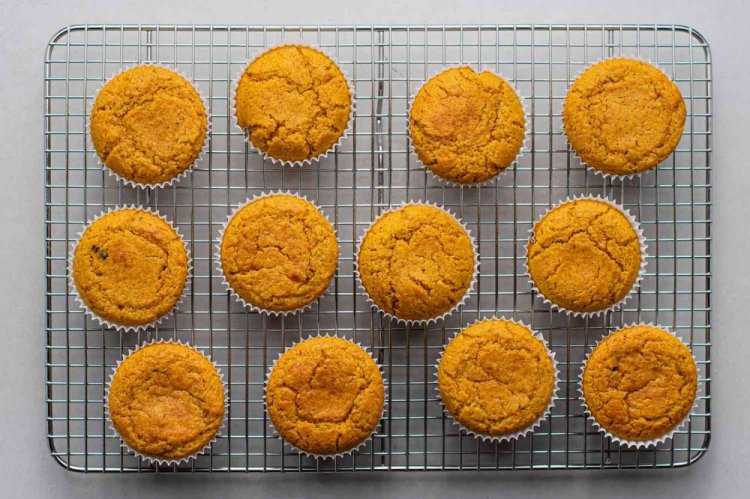 Pumpkin Muffins with Cheese