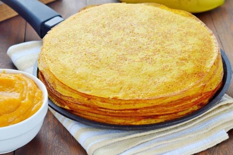 Crepes de calabaza