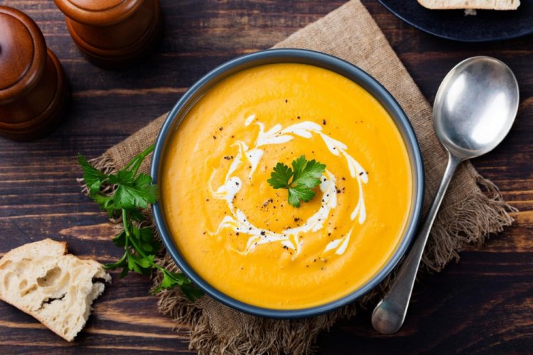 Creamy Pumpkin Soup in a Multicooker