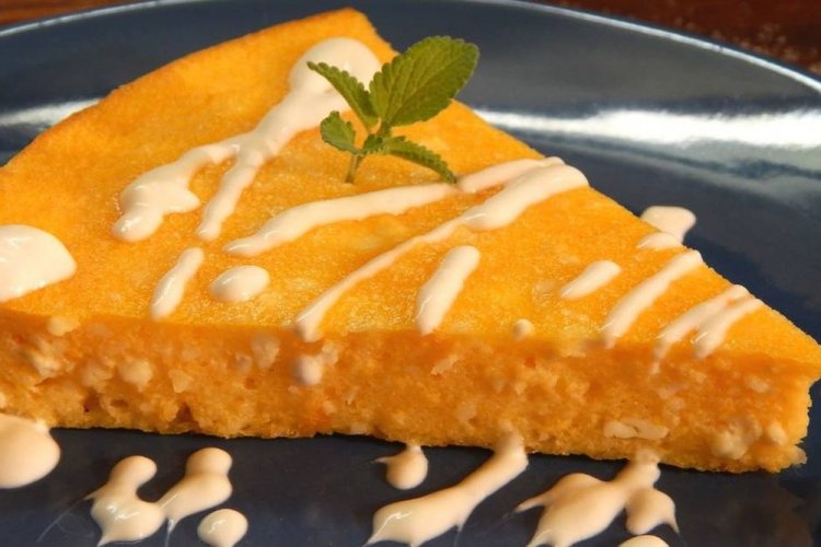 Cottage Cheese and Pumpkin Casserole in a Multicooker