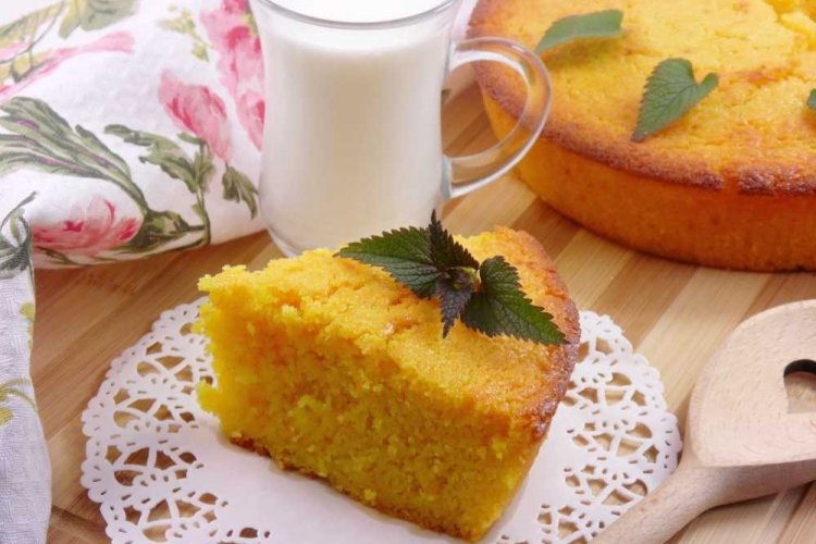 Semolina Cake with Pumpkin and Kefir in a Multicooker