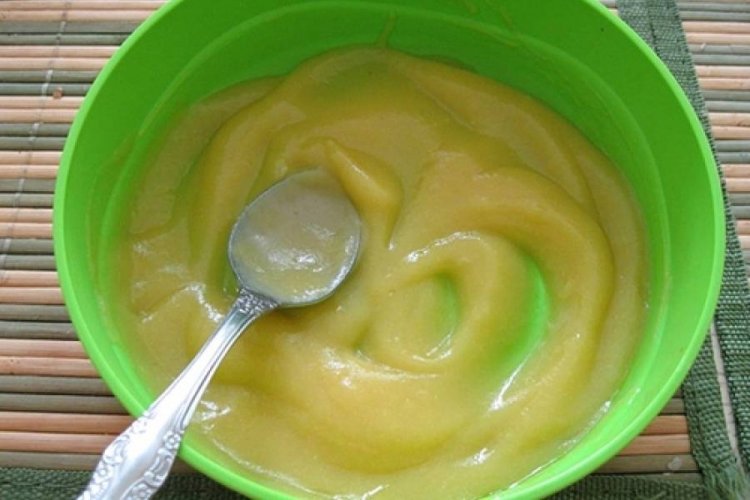 Puré de calabacín para bebés