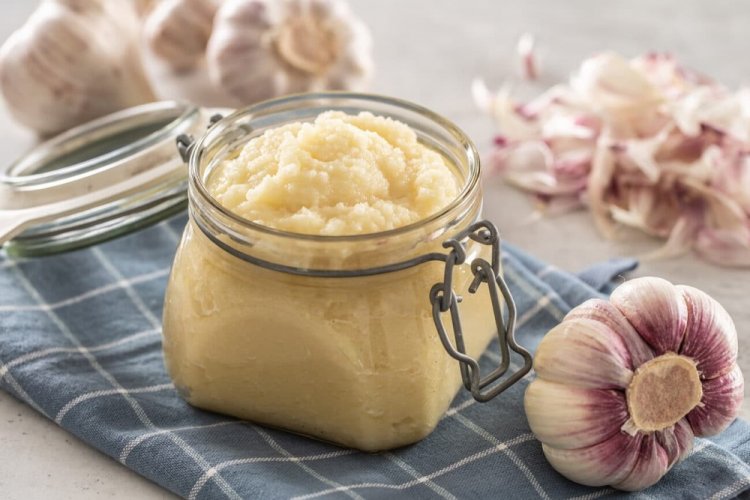 Pasta de ajo de cinco minutos