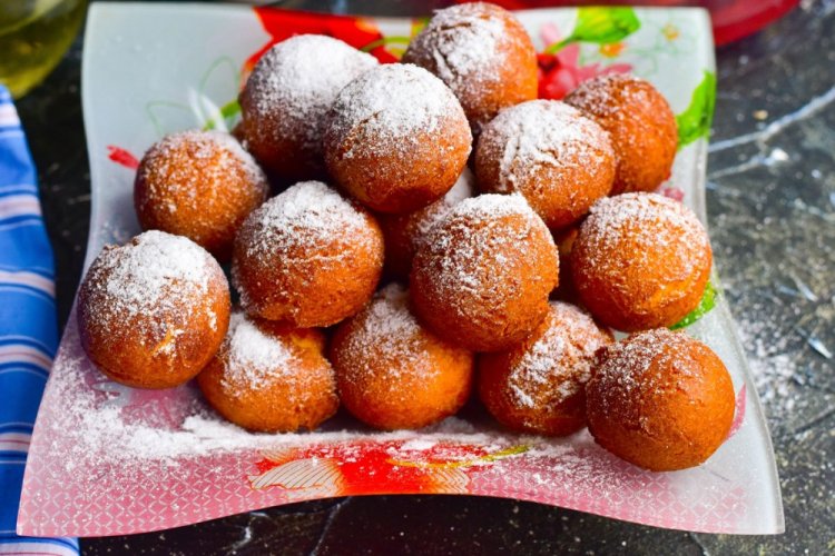 Sweet Cottage Cheese Balls