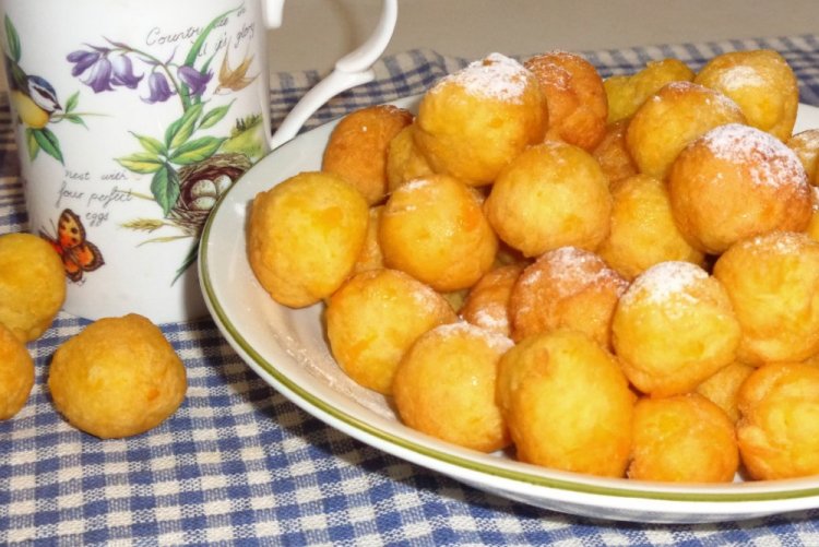 Cottage Cheese Balls with Pumpkin