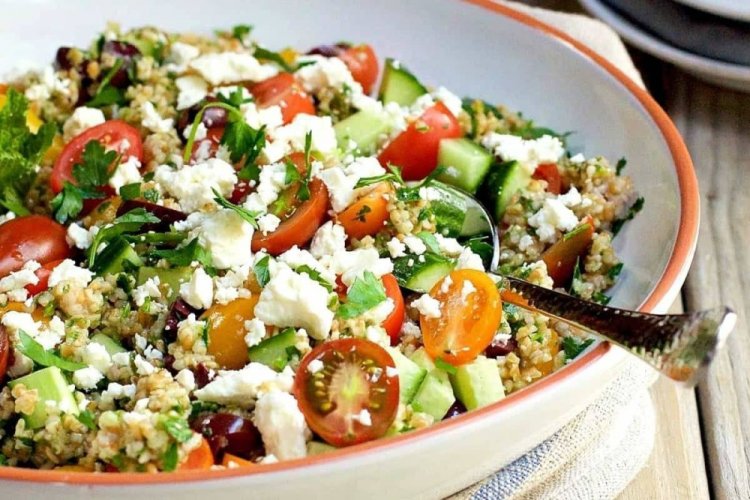 Tabbouleh Salad with Feta