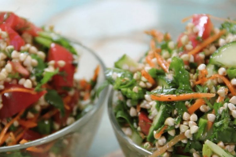 Tabbouleh Salad with Green Buckwheat