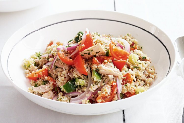 Tabbouleh with Tuna