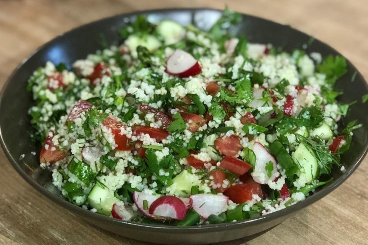 Tabbouleh with Radishes