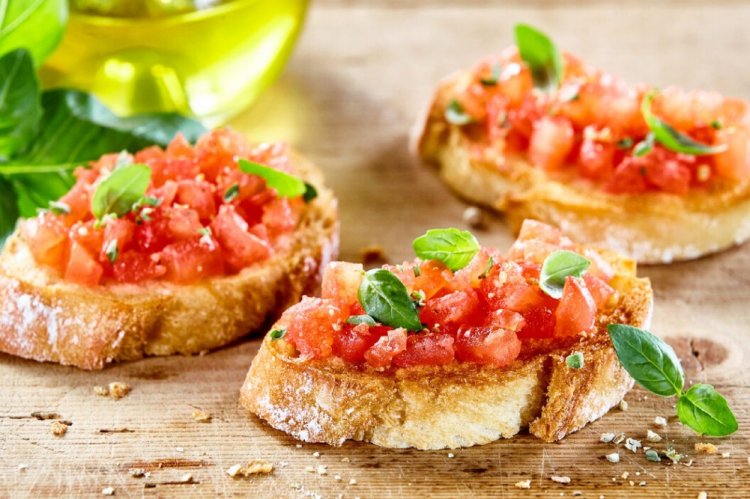 Bruschettas italianas