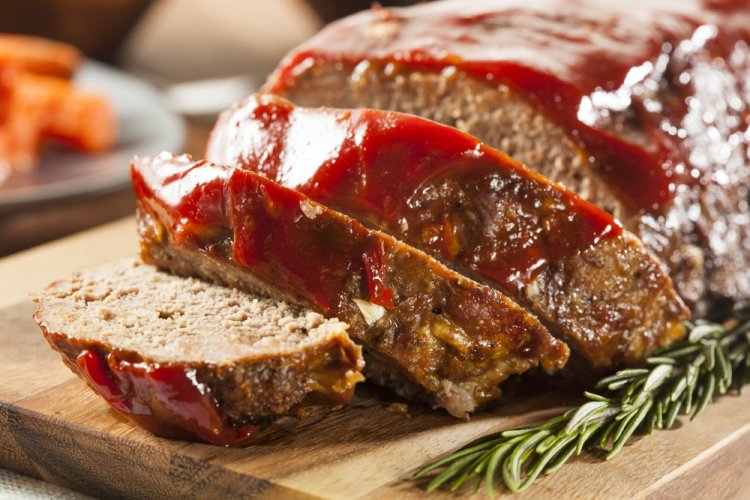 Pastel de carne glaseado