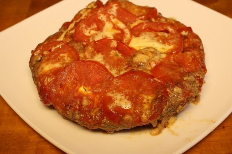 Pastel de carne en olla de cocción lenta