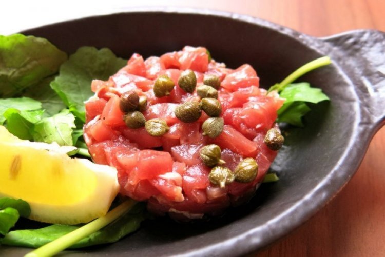 Tartar de atún