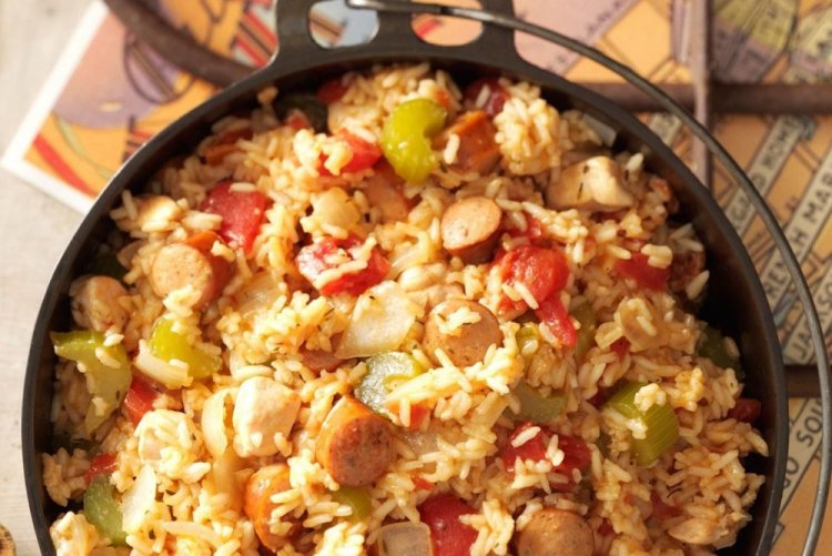 Jambalaya de pollo