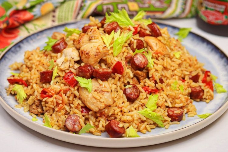 Jambalaya de cerdo
