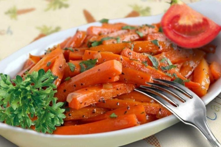 Zanahorias estofadas en tomate