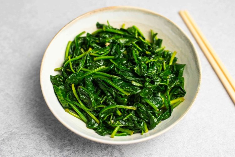 Espinacas salteadas con ajo