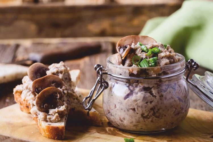 Paté de frijoles y tofu