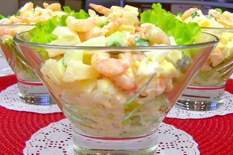 Shrimp and Pineapple Salad