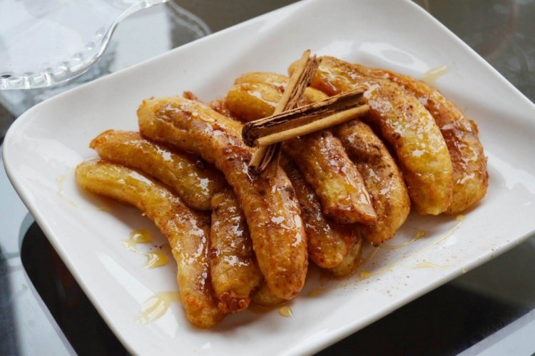 Caramelized Fried Bananas