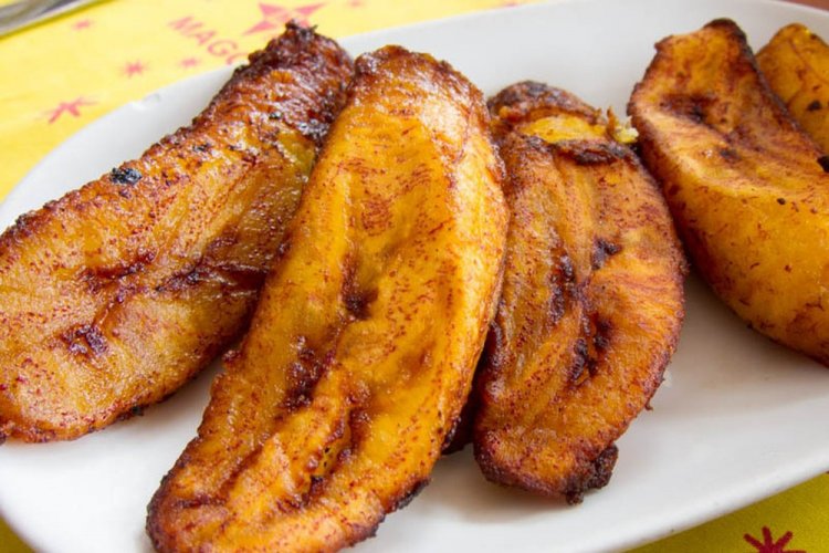 Fried Bananas in Cognac