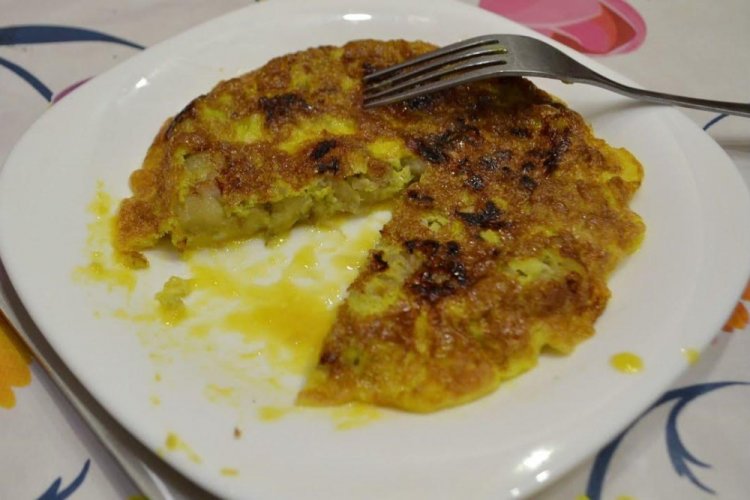 Fried Bananas with Egg