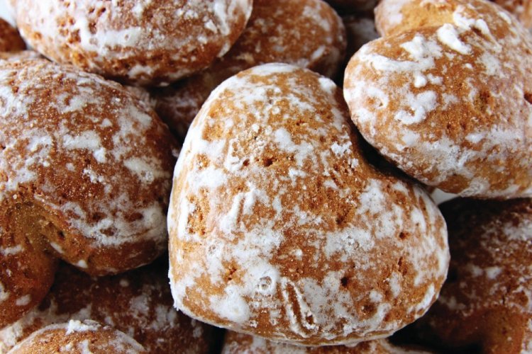 Valentine's Day Gingerbread Cookies