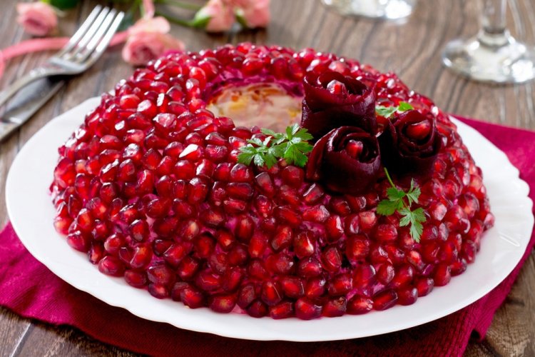 Pomegranate Bracelet Salad