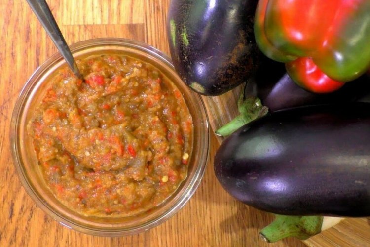 Berenjenas picantes con pimiento