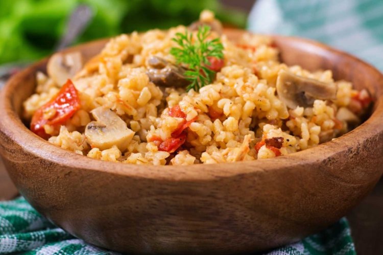 Bulgur a la hoguera