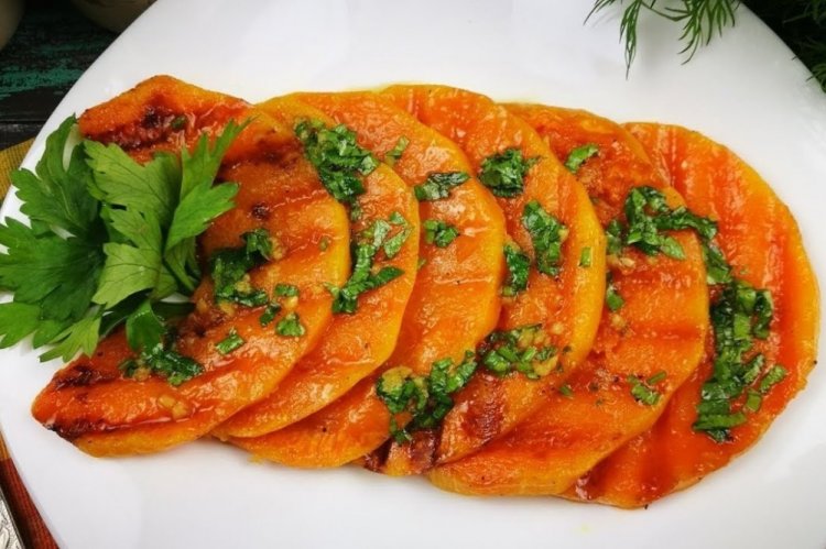 Calabaza a la parrilla