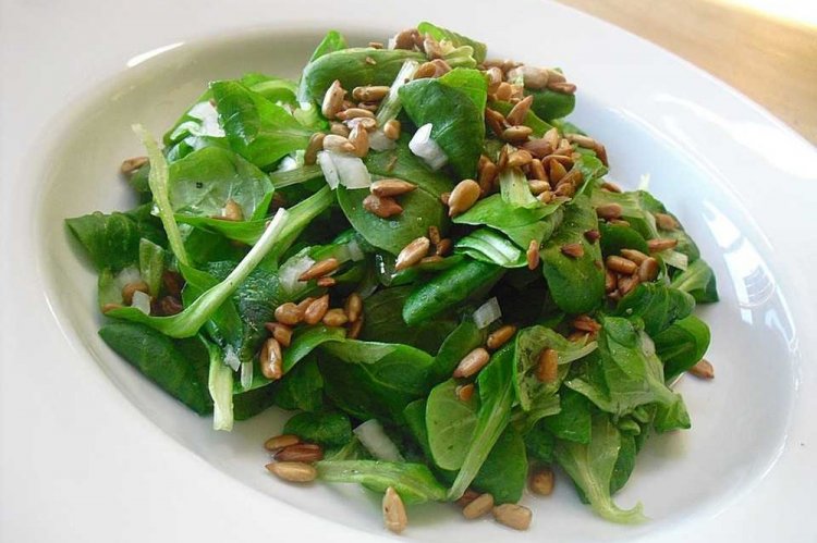 Ensalada verde para shashlik