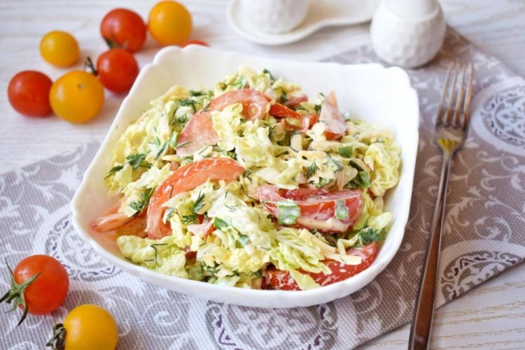 Shrimp, Celery, and Napa Cabbage Salad