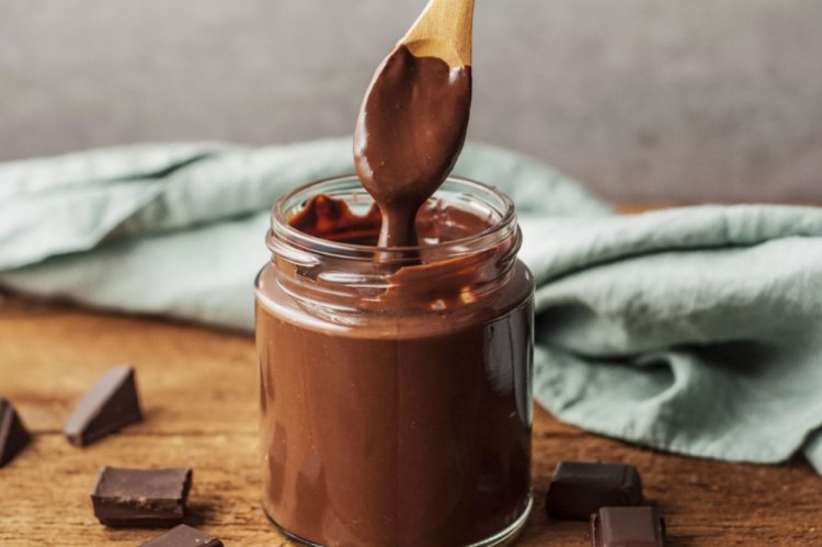 Ganache con manteca de cacao