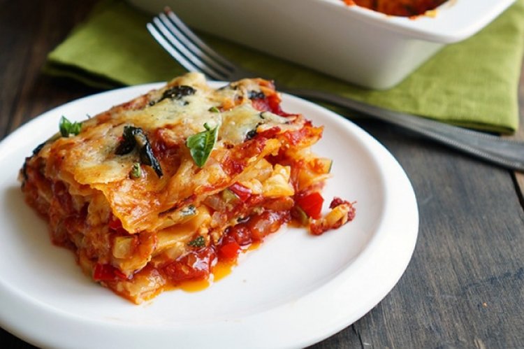 Salsa de verduras para lasaña