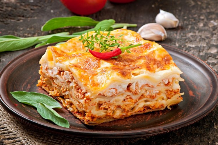 Salsa boloñesa de pollo para lasaña